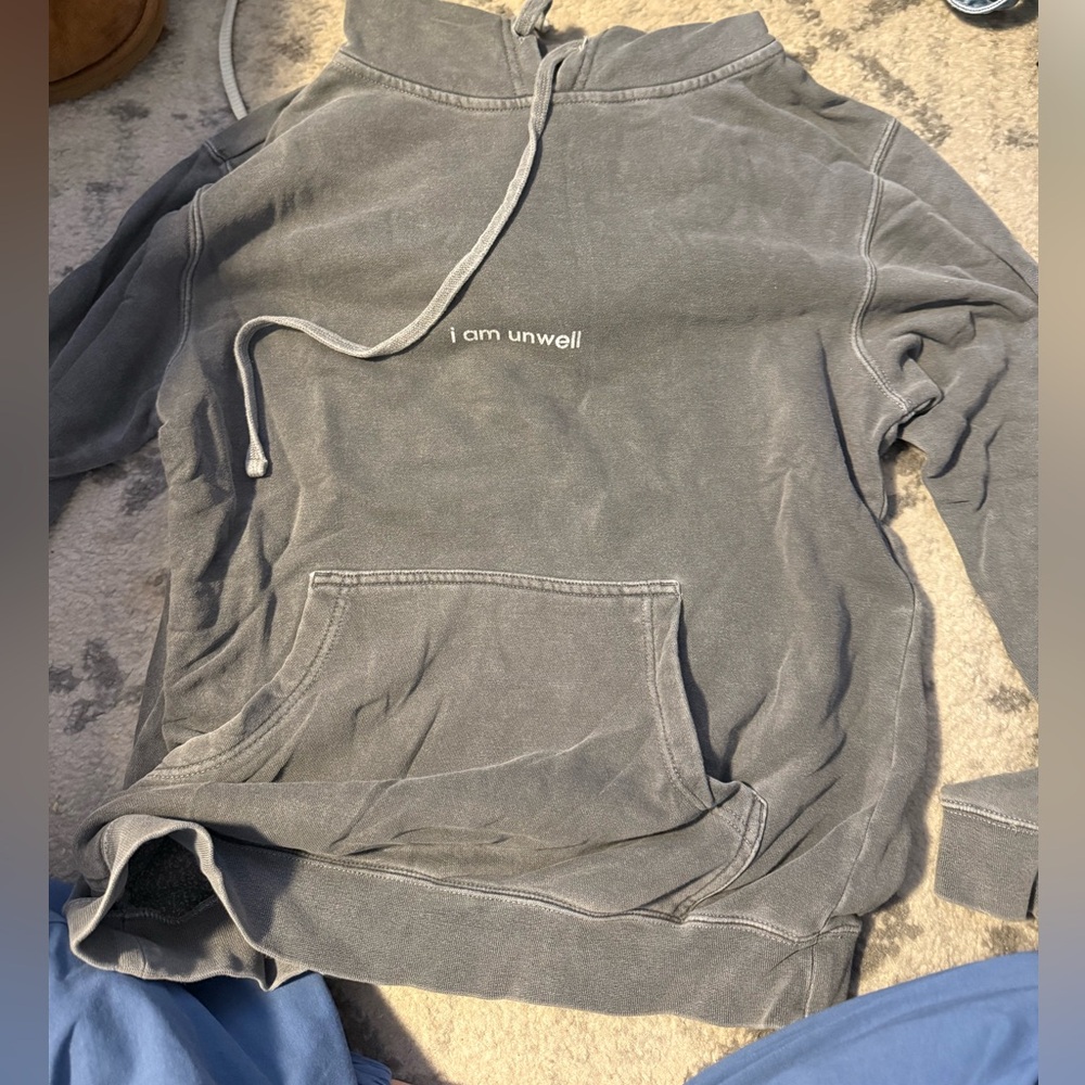 Gray Call Her Daddy i am unwell sweatshirt